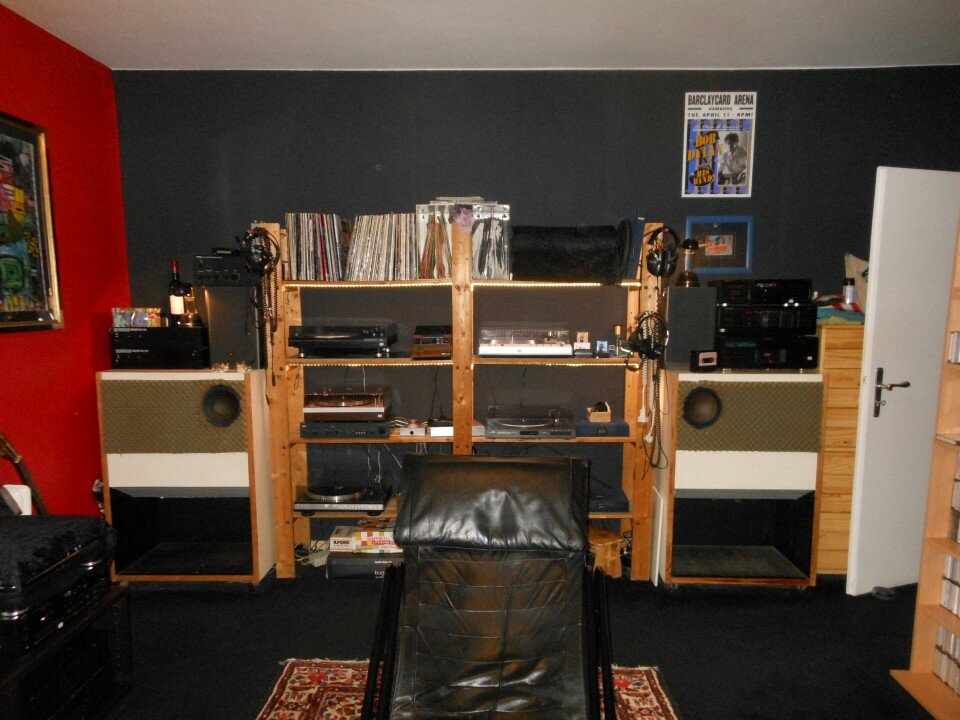 In H&ouml;rrichtung hinten mit den Kompensations LS:JBL LX22